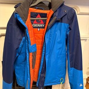 Gerry Weber men’s small Blue and Orange Puffer Coat
